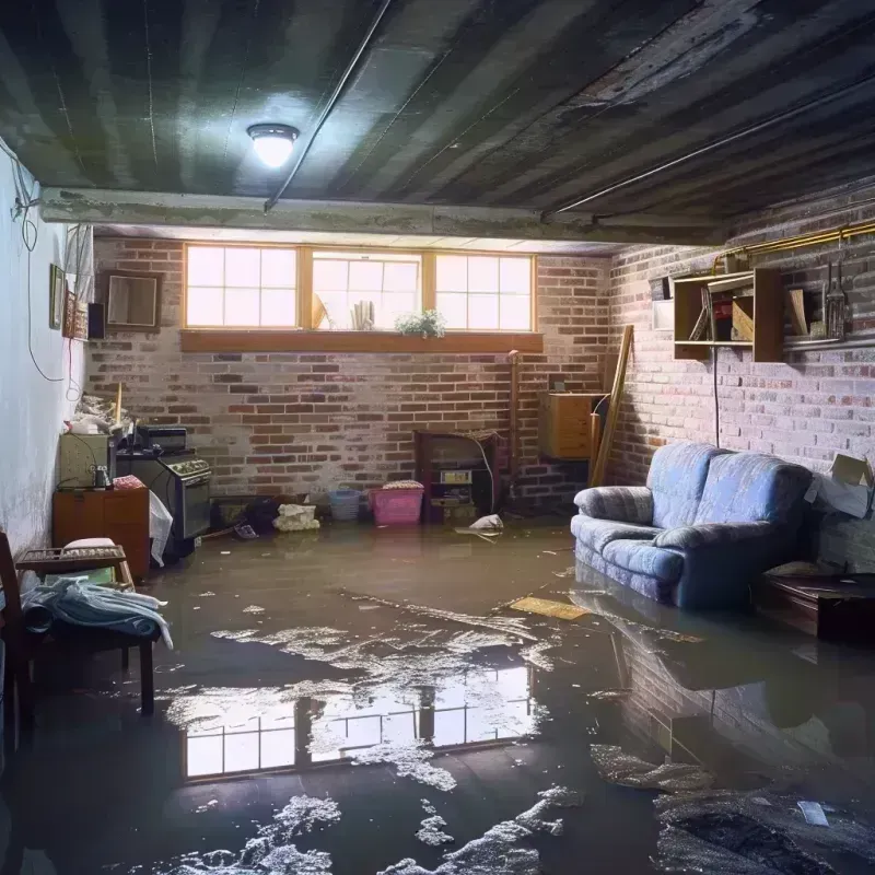 Flooded Basement Cleanup in Blue Grass, IA